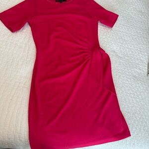 White House Black Market Fuchsia Mini Dress